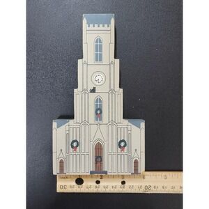 Cats Meow New Orleans St Patricks Church 1994 Christmas Series Shelf Sitter